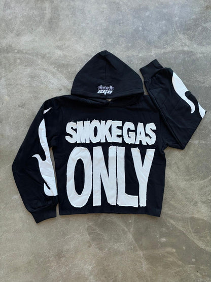 "SMOKE GAS ONLY" Pull Over hoodie