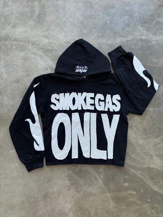 "SMOKE GAS ONLY" Pull Over hoodie