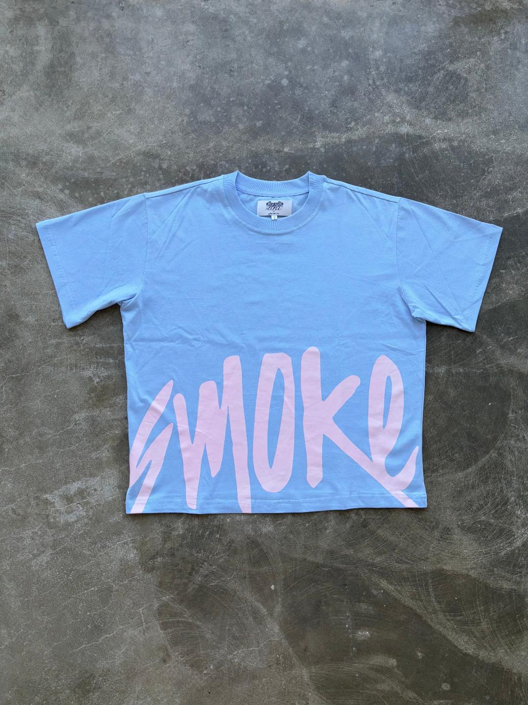 Pink "SMOKE GAS ONLY" Tee Shirt